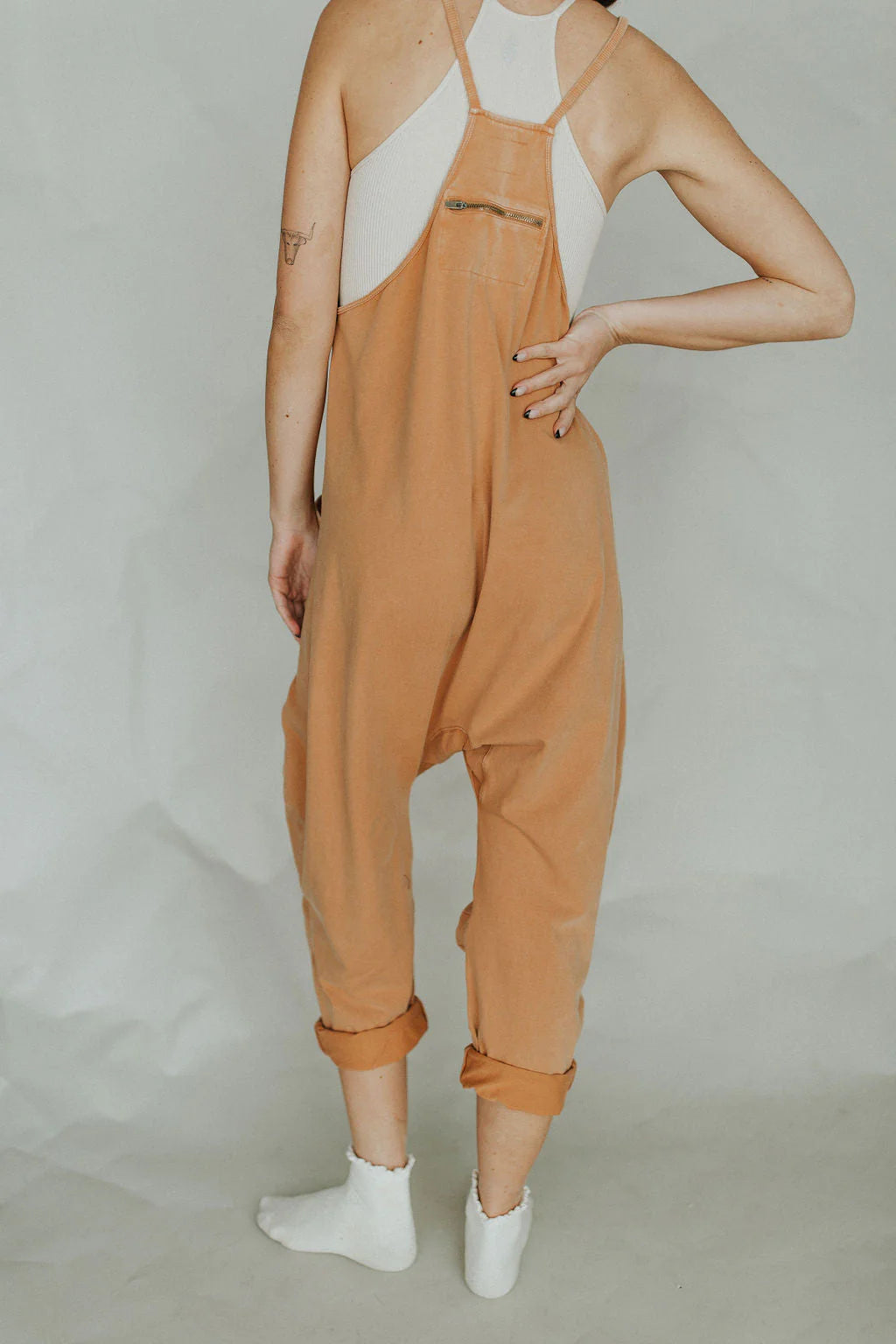 Mono Casual Diseño Cómodo con Pierna Ancha