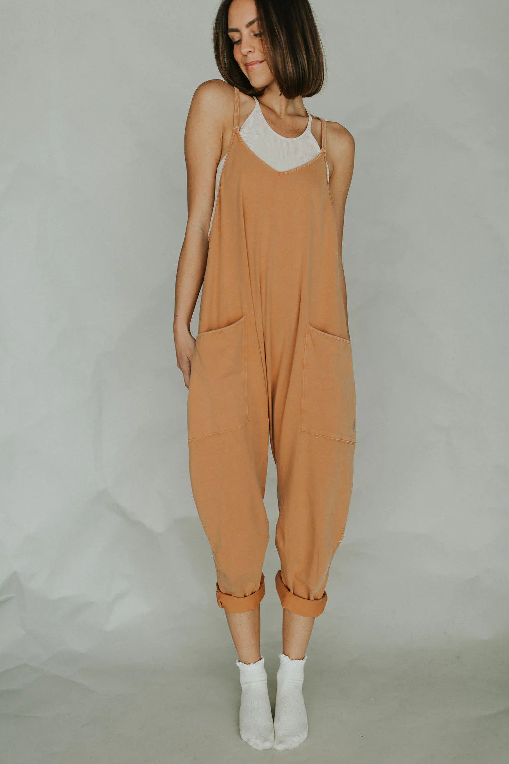 Mono Casual Diseño Cómodo con Pierna Ancha
