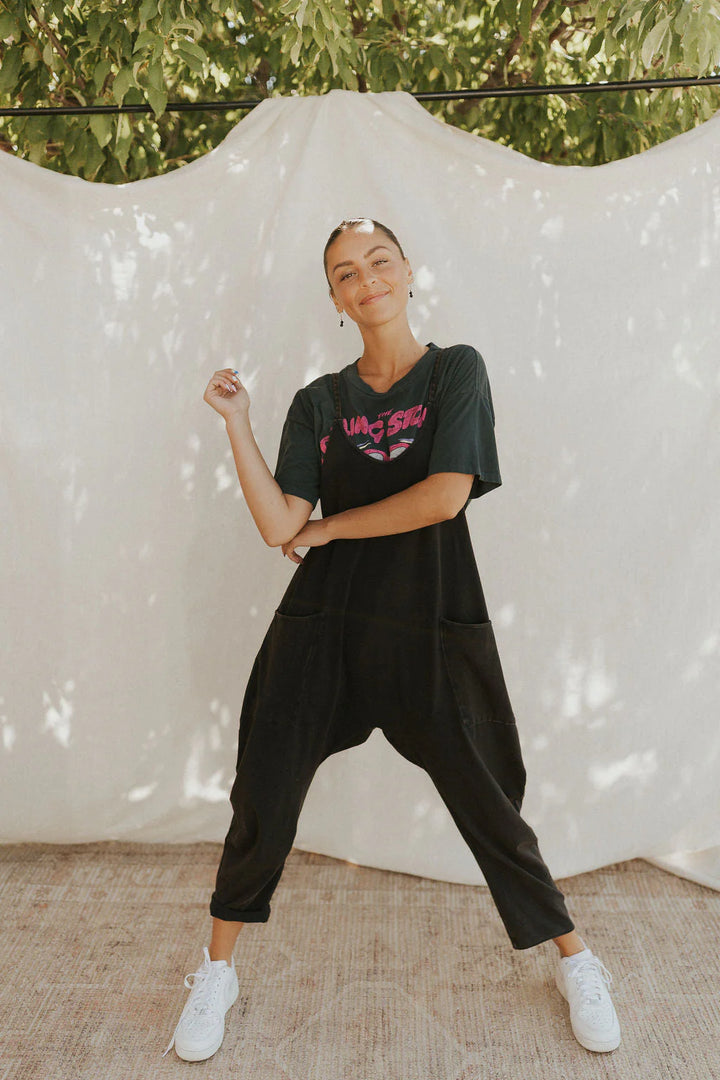 Mono Casual Diseño Cómodo con Pierna Ancha