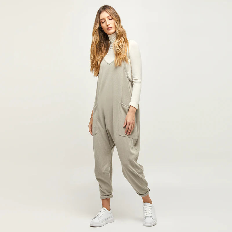 Mono Casual Diseño Cómodo con Pierna Ancha