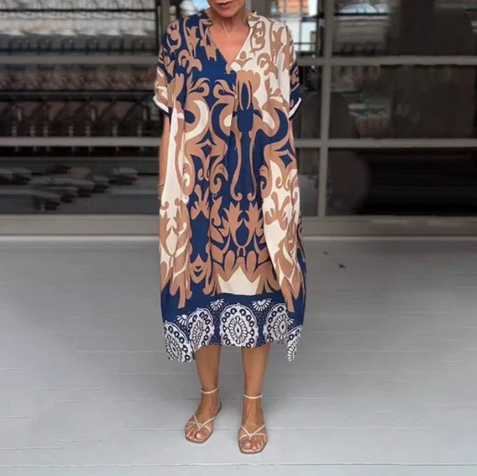 Vestido Midi Verónica - Estilo Sin Esfuerzo