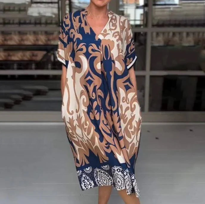 Vestido Midi Verónica - Estilo Sin Esfuerzo
