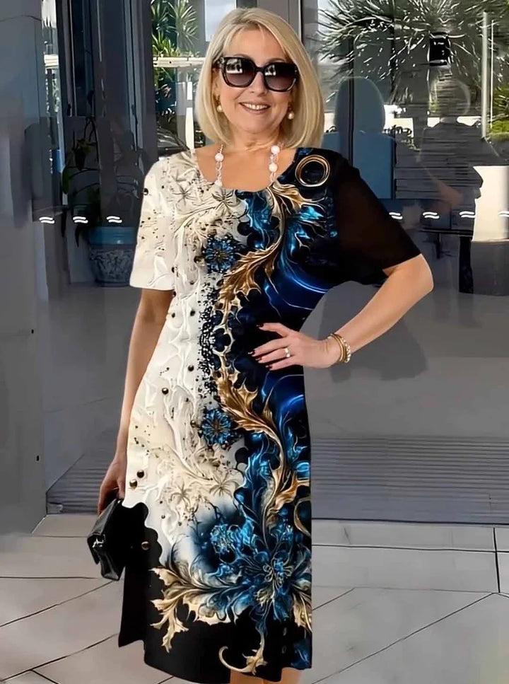 Vestido de Mujer Para Verano Con Estampado Floral