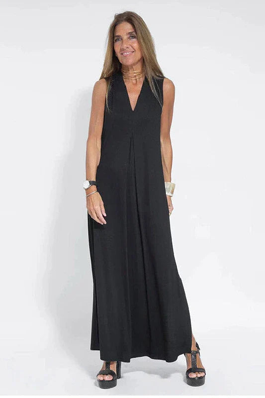 Vestido largo elegante + cárdigan a juego de regalo