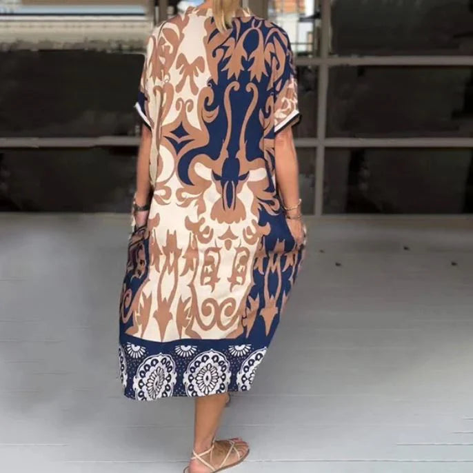 Vestido Midi Verónica - Estilo Sin Esfuerzo