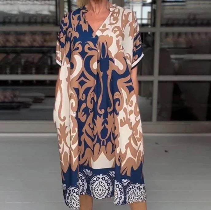 Vestido Midi Verónica - Estilo Sin Esfuerzo