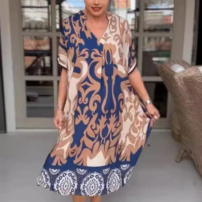 Vestido Midi Verónica - Estilo Sin Esfuerzo