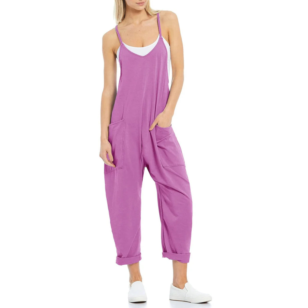 Mono Casual Diseño Cómodo con Pierna Ancha